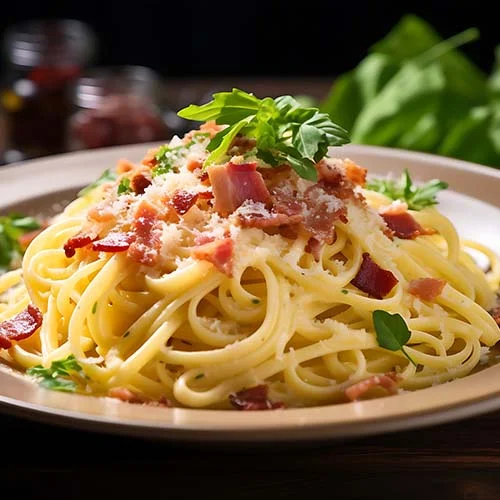 Pasta carbonara