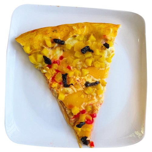 Porción pizza tropical