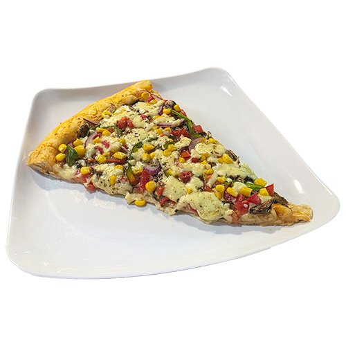 Porción pizza vegetariana