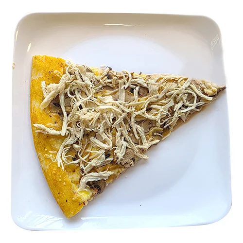 Porción pollo y champiñones